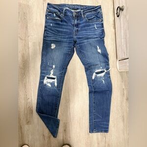 American Eagle Outfitters Men's Slim Blue Jeans